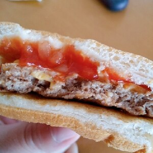 照り焼きバーガー(ゝω・)♪